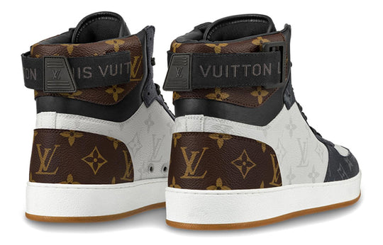 LOUIS VUITTON Rivoli Sneaker Boots 'Patched White Monogram' 1A44VR
