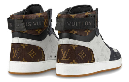 LOUIS VUITTON Rivoli Sneaker Boots 'Patched White Monogram' 1A44VR