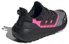 (WMNS) adidas Ultraboost Light 'Black Pink' HP6403