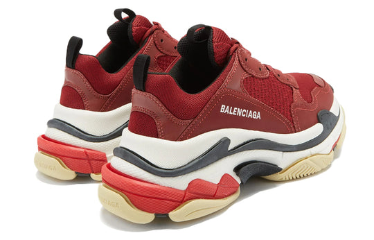 Balenciaga Triple S Sneaker 'Burgundy' 536737W09OM5504