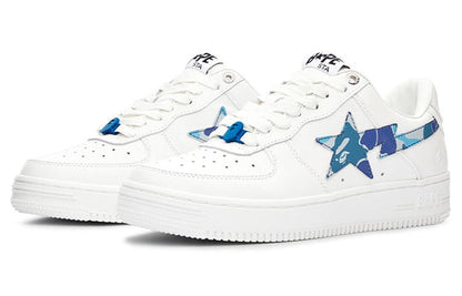 (WMNS) A BATHING APE Bape Sta Abc Camo 'White Blue' 1I70-291-004-BLUE