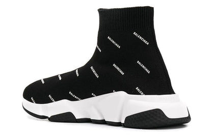 (WMNS) Balenciaga Speed Trainer 'Black White' 525721W06501006