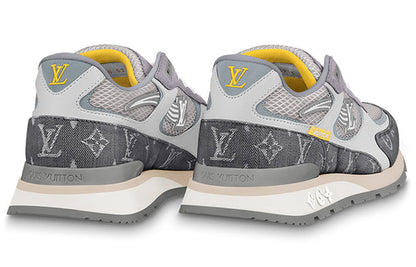 LOUIS VUITTON Run Away Sneakers 'Grey Yellow' 1ABFBR