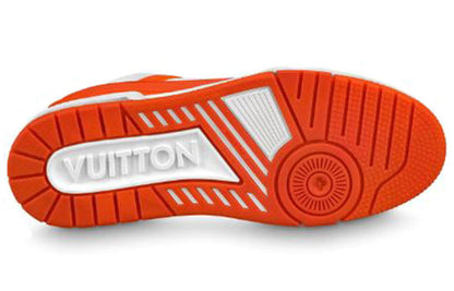 LOUIS VUITTON Trainer Sneakers 'White Orange' 1A811N