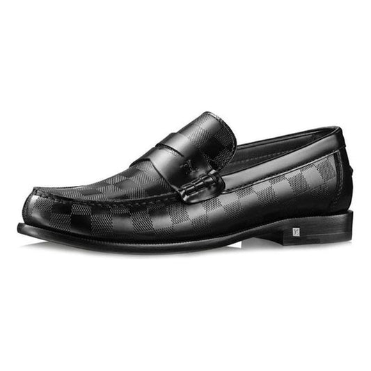 LOUIS VUITTON LV Graduation Loafers 'Black' 1A1HZY
