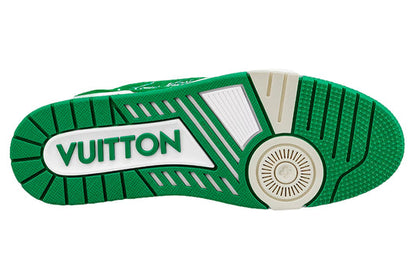 LOUIS VUITTON LV Trainer Sneakers 'Green Monogram' 1ABFSA
