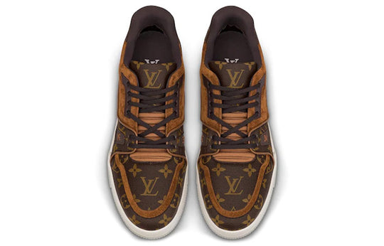 LOUIS VUITTON Trainer Sneakers 'Brown Monogram' 1A5UR