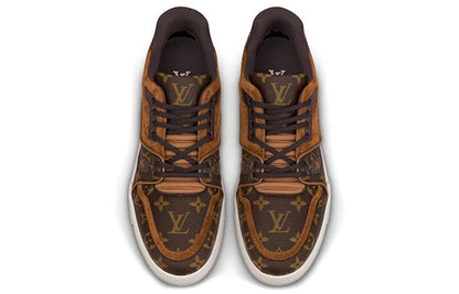 LOUIS VUITTON Trainer Sneakers 'Brown Monogram' 1A5UR