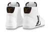 (WMNS) LOUIS VUITTON Charlie Ankle Sneakers 'White with Side Brown Logo' 1AADRJ