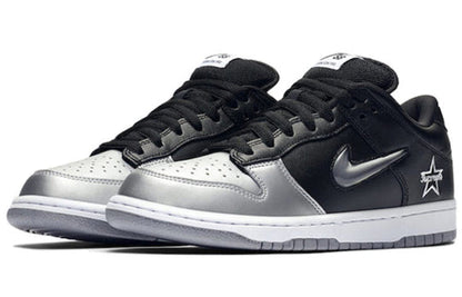 Nike x Supreme SB Dunk Low QS 'Metallic Silver' CK3480-001