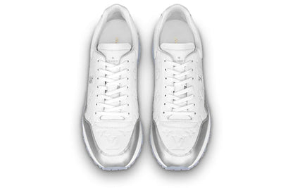 LOUIS VUITTON Run Away Sneakers 'White Monogram with Silver' 1A8V4K