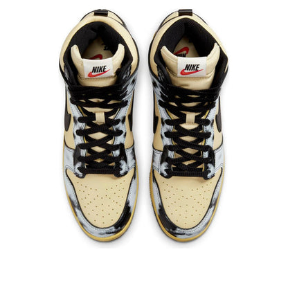 Nike Dunk High 1985 'Black Acid Wash' DD9404-700