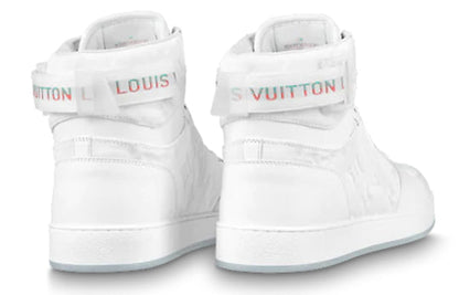LOUIS VUITTON Rivoli Ankle Sneakers 'White Monogram' 1A8K2D