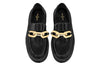(WMNS) LOUIS VUITTON Academy Platform Loafers 'Black' 1A8VRI