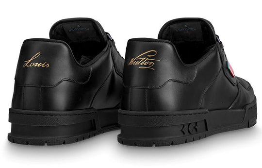 LOUIS VUITTON Trainer Sneakers 'Black Iridescent' 1A5YSG