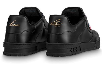 LOUIS VUITTON Trainer Sneakers 'Black Iridescent' 1A5YSG