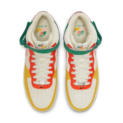 Nike Air Force 1 Mid 'Vivid Sulfur Rush Orange' DR0158-100