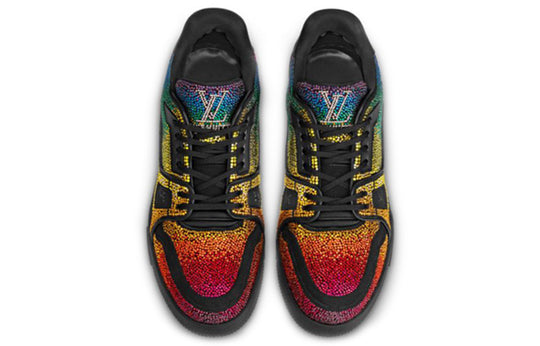 LOUIS VUITTON Trainer Sneakers 'Glitter Rainbow' 1A5YLN
