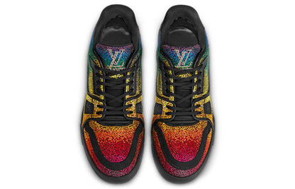 LOUIS VUITTON Trainer Sneakers 'Glitter Rainbow' 1A5YLN