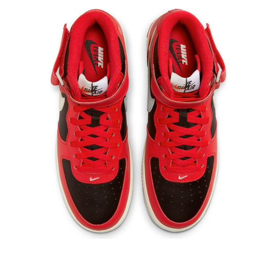 Nike Air Force 1 Mid LV8 'Split Black Red' DZ2554-001