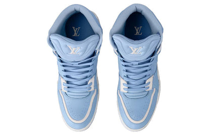 LOUIS VUITTON LV Trainer Sneaker Boots 'Blue' 1ABLST