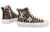 (WMNS) LOUIS VUITTON LV Stellar High-Top Sneakers Leopard 'Brown Yellow' 1A5NPK