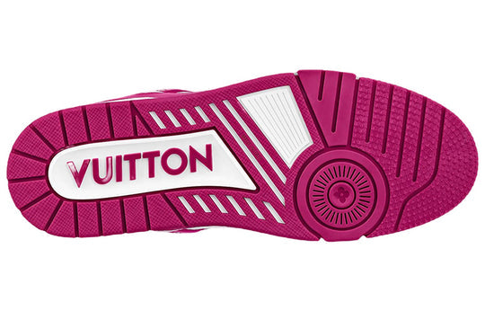 LOUIS VUITTON LV Trainer 'White Fuchsia' 1AA6WI
