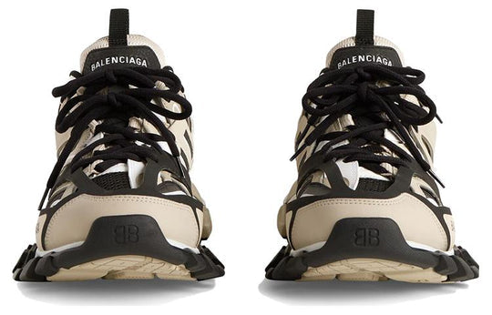 Balenciaga Track Sneakers 'Beige and Black Mesh and Nylon' 542023W3AC48071