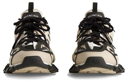 Balenciaga Track Sneakers 'Beige and Black Mesh and Nylon' 542023W3AC48071