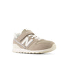 (GS) New Balance 996 Bungee Lace Top Strap Wide 'Aluminum Grey' YV996XB3