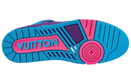 LOUIS VUITTON Trainers 'Blue Purple Pink' 1A9JQJ
