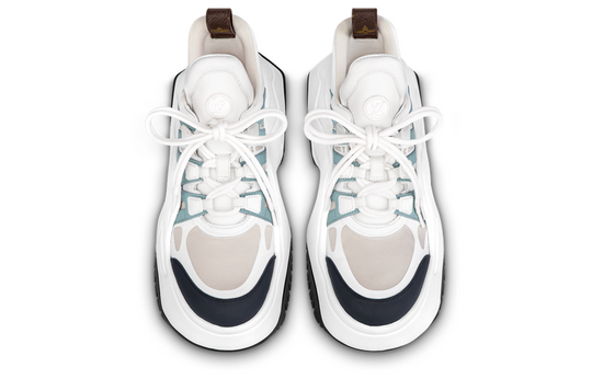 (WMNS) LOUIS VUITTON Archlight 2.0 Platform Sneakers 'White Beige Blue' 1ABIHW
