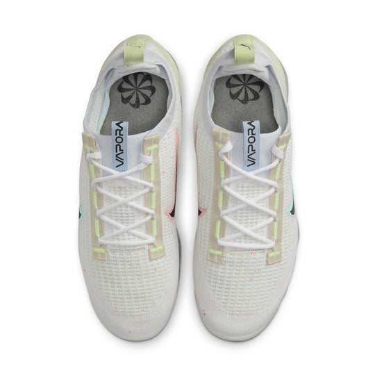 Nike Air VaporMax 2021 Flyknit 'Mismatched Swoosh - White' DQ7633-100