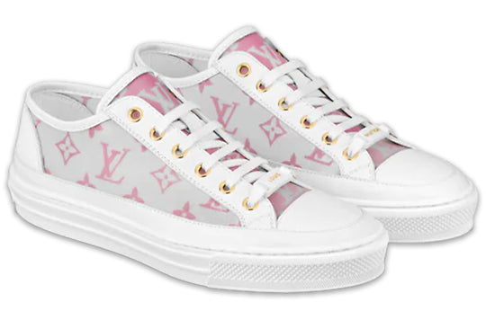 (WMNS) LOUIS VUITTON Stellar Sneakers 'White Grey Pink' 1A8NLD