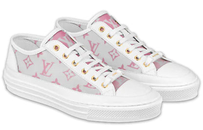(WMNS) LOUIS VUITTON Stellar Sneakers 'White Grey Pink' 1A8NLD