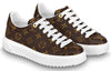(WMNS) LOUIS VUITTON Time Out Sneakers 'Brown Monogram' 1A8FJP