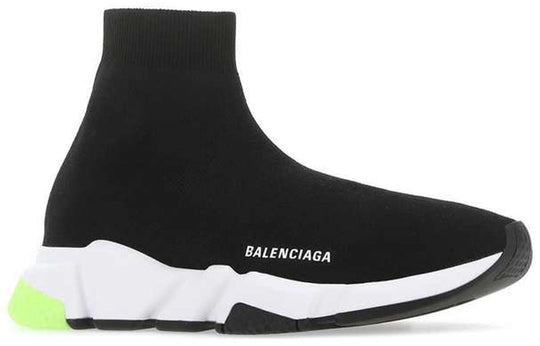 Balenciaga Speed Running Shoes Black/Green 645056W2DBD1171