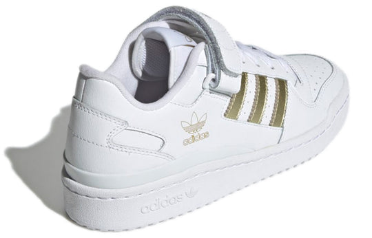 (WMNS) adidas Forum Low 'White Gold Metallic' H05108