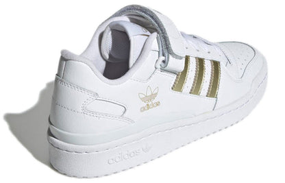 (WMNS) adidas Forum Low 'White Gold Metallic' H05108