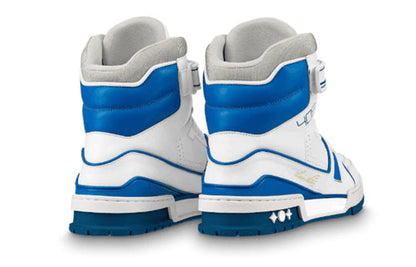 LOUIS VUITTON Trainer Boots 'White Blue' 1A54J8