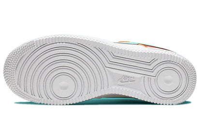 (WMNS) Nike Air Force 1 Low SE 'Basketball Pins White Orange' AA0287-106