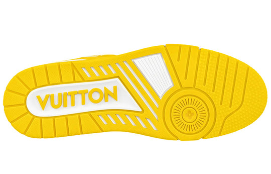 LOUIS VUITTON LV Trainer 'White Yellow' 1AA6XM