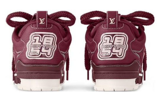 LOUIS VUITTON Skate Sneakers 'Burgundy' 1ABZ6D