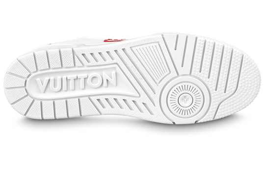 LOUIS VUITTON LV Trainer Sneakers 'White Red' 1AAGYH