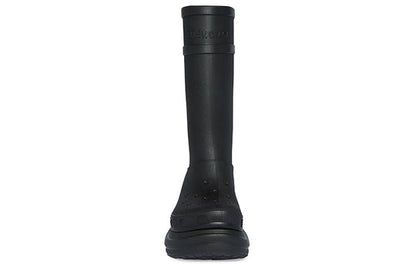 (WMNS) Crocs x Balenciaga Boots 'Black' 677388W1S8E1000