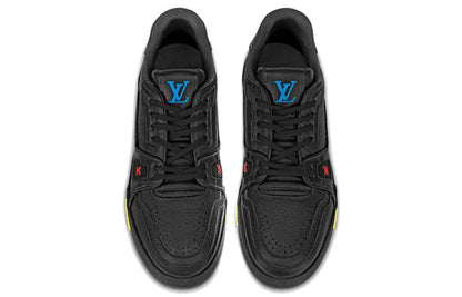 LOUIS VUITTON Trainer 'Black Leather' 1A8ZQ9