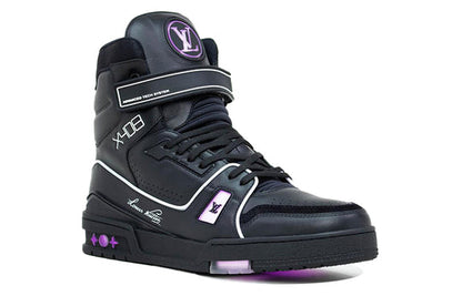 LOUIS VUITTON X408 Led Limited Ankle Sneakers 'Black' 1A5V3X