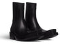Balenciaga Santiago Booties 'Black Matte Calfskin' 745530WBDO01000