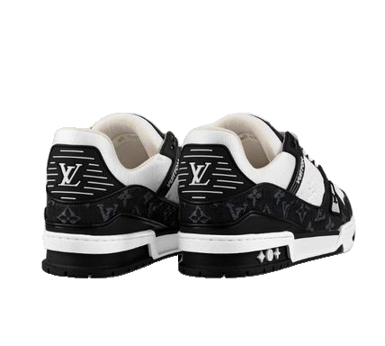 LOUIS VUITTON Paris Exclusive LV Trainers 'White Black' 1AAVUN