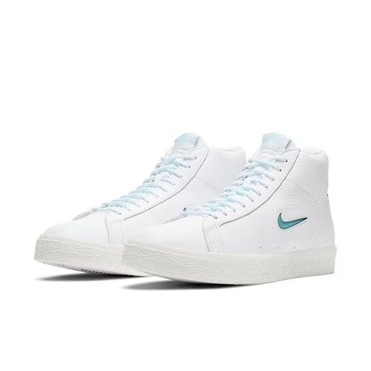 NikeZoom Blazer Mid Premium SB 'White Glacier Ice Jewel'